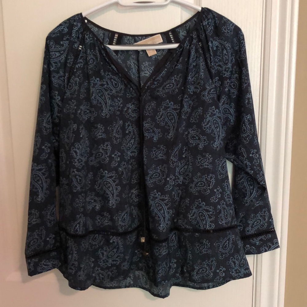 MICHAEL MICHAEL KORS - EUC-NWOT Long Sleeve Top (XS)